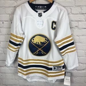 Jack Eichel #9, Buffalo Sabres 50th Anniversary Jersey Size Large Extra Large